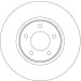 TRW | Bremsscheibe | DF4346 TRW | Bremsscheibe | DF4346