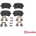Brembo | Bremsbelagsatz, Scheibenbremse | P 85 109 Brembo | Bremsbelagsatz, Scheibenbremse | P 85 109