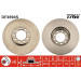 DF4994S Bremsscheibe TRW SINGLE