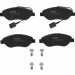 TRW Bremsbelagsatz, Scheibenbremse COTEC GDB1855