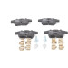BOSCH | Bremsbelagsatz, Scheibenbremse | 0 986 494 622 BOSCH | Bremsbelagsatz, Scheibenbremse | 0 986 494 622