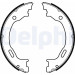 Delphi | Bremsbackensatz, Feststellbremse | LS2077