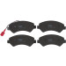 GDB1703 Bremsbelagsatz, Scheibenbremse COTEC