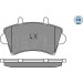 Meyle | Bremsbelagsatz, Scheibenbremse | 025 236 1318/PD Meyle | Bremsbelagsatz, Scheibenbremse | 025 236 1318/PD