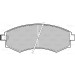 598574 Bremsbelagsatz, Scheibenbremse
