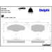 Delphi Bremsbelagsatz, Scheibenbremse LP1591