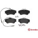 Brembo | Bremsbelagsatz, Scheibenbremse | P 68 023 Brembo | Bremsbelagsatz, Scheibenbremse | P 68 023