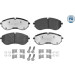 Meyle Bremsbelagsatz, Scheibenbremse MEYLE-PD: Advanced performance and design 025 224 9320/PD