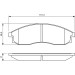 0 986 424 340 Bremsbelagsatz, Scheibenbremse 0 986 424 340 Bremsbelagsatz, Scheibenbremse
