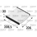 Valeo | Filter, Innenraumluft | 698594 Valeo | Filter, Innenraumluft | 698594