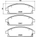Hella | Bremsbelagsatz, Scheibenbremse | 8DB 355 009-661