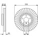 BOSCH | Bremsscheibe | 0 986 479 349 BOSCH | Bremsscheibe | 0 986 479 349