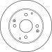 TRW | Bremsscheibe | DF7249 TRW | Bremsscheibe | DF7249