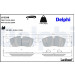 Delphi | Bremsbelagsatz, Scheibenbremse | LP2298 Delphi | Bremsbelagsatz, Scheibenbremse | LP2298