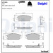 Delphi | Bremsbelagsatz, Scheibenbremse | LP1526 Delphi | Bremsbelagsatz, Scheibenbremse | LP1526