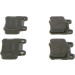 BOSCH | Bremsbelagsatz, Scheibenbremse | 0 986 466 871