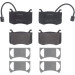 Brembo | Bremsbelagsatz, Scheibenbremse | P 23 183 Brembo | Bremsbelagsatz, Scheibenbremse | P 23 183