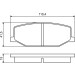 0 986 460 935 Bremsbelagsatz, Scheibenbremse