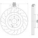 Hella | Bremsscheibe | 8DD 355 128-141