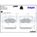 Delphi | Bremsbelagsatz, Scheibenbremse | LP1139 Delphi | Bremsbelagsatz, Scheibenbremse | LP1139