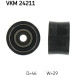 SKF | Umlenk-/Führungsrolle, Zahnriemen | VKM 24211