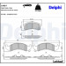 Delphi | Bremsbelagsatz, Scheibenbremse | LP897