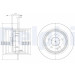 Delphi | Bremsscheibe | BG3969