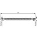 BOSCH | Bremsschlauch | 1 987 481 090 BOSCH | Bremsschlauch | 1 987 481 090