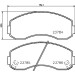 Hella | Bremsbelagsatz, Scheibenbremse | 8DB 355 010-131 Hella | Bremsbelagsatz, Scheibenbremse | 8DB 355 010-131