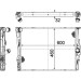 Mahle | Kühler, Motorkühlung | CR 1087 000P Mahle | Kühler, Motorkühlung | CR 1087 000P