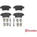 Brembo | Bremsbelagsatz, Scheibenbremse | P 61 085 Brembo | Bremsbelagsatz, Scheibenbremse | P 61 085