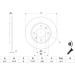 BOSCH | Bremsscheibe | 0 986 479 B35 BOSCH | Bremsscheibe | 0 986 479 B35