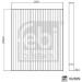FEBI BILSTEIN 182899 Innenraumfilter FEBI BILSTEIN 182899 Innenraumfilter
