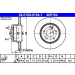 ATE 24.0109-0154.1 Bremsscheibe Ø278mm für MERCEDES C-Klasse, 5x112,0, voll, beschichtet ATE 24.0109-0154.1 Bremsscheibe Ø278mm für MERCEDES C-Klasse, 5x112,0, voll, beschichtet