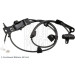 ADBP710125 Sensor, Raddrehzahl ADBP710125 Sensor, Raddrehzahl