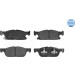 025 224 1219 Bremsbelagsatz, Scheibenbremse MEYLE-ORIGINAL: True to OE.