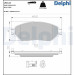 Delphi | Bremsbelagsatz, Scheibenbremse | LP3143 Delphi | Bremsbelagsatz, Scheibenbremse | LP3143