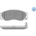 Meyle | Bremsbelagsatz, Scheibenbremse | 025 232 9015/W Meyle | Bremsbelagsatz, Scheibenbremse | 025 232 9015/W