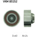 SKF | Umlenk-/Führungsrolle, Zahnriemen | VKM 85152