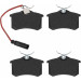GDB1415 Bremsbelagsatz, Scheibenbremse COTEC