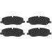 TRW Bremsbelagsatz, Scheibenbremse COTEC GDB1631