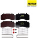 Textar | Bremsbelagsatz, Scheibenbremse | 2927901 Textar | Bremsbelagsatz, Scheibenbremse | 2927901