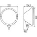 Hella | Fernscheinwerfer | 1F8 009 797-121