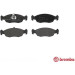 Brembo | Bremsbelagsatz, Scheibenbremse | P 61 051 Brembo | Bremsbelagsatz, Scheibenbremse | P 61 051
