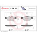Brembo | Bremsbelagsatz, Scheibenbremse | P 06 057X Brembo | Bremsbelagsatz, Scheibenbremse | P 06 057X