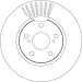 TRW | Bremsscheibe | DF7340