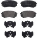 Brembo | Bremsbelagsatz, Scheibenbremse | P 30 093 Brembo | Bremsbelagsatz, Scheibenbremse | P 30 093
