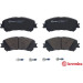 Brembo | Bremsbelagsatz, Scheibenbremse | P 68 067 Brembo | Bremsbelagsatz, Scheibenbremse | P 68 067