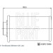 Blue Print | Hydraulikfilter, Automatikgetriebe | ADBP210098 Blue Print | Hydraulikfilter, Automatikgetriebe | ADBP210098