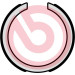 Brembo | Bremsbackensatz, Feststellbremse | S 15 502 Brembo | Bremsbackensatz, Feststellbremse | S 15 502